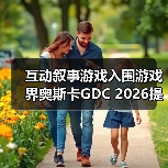 互动叙事游戏入围游戏界奥斯卡GDC 2026提名（图1）