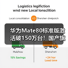 华为Mate80标准版激活破150万台！国产旗舰销量第一（图3）