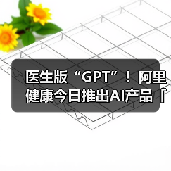 医生版“GPT”！阿里健康今日推出AI产品「氢离子」（图1）