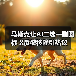 马斯克让AI二选一删图标 X反被移除引热议（图1）