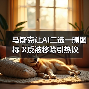 马斯克让AI二选一删图标 X反被移除引热议（图4）