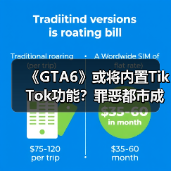 《GTA6》或将内置TikTok功能？罪恶都市成网红圣地（图2）