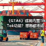 《GTA6》或将内置TikTok功能？罪恶都市成网红圣地（图1）