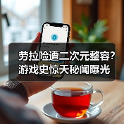 劳拉险遭二次元整容？游戏史惊天秘闻曝光（图1）