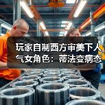 玩家自制西方审美下人气女角色:蒂法变病态胖墩!(图4) 玩家自制西方审美下人气女角色:蒂法变病态胖墩!(图4)