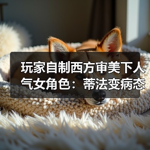 玩家自制西方审美下人气女角色:蒂法变病态胖墩!(图1) 玩家自制西方审美下人气女角色:蒂法变病态胖墩!(图1)