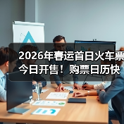 2026年春运首日火车票今日开售!购票日历快来收藏(图1) 2026年春运首日火车票今日开售!购票日历快来收藏(图1)