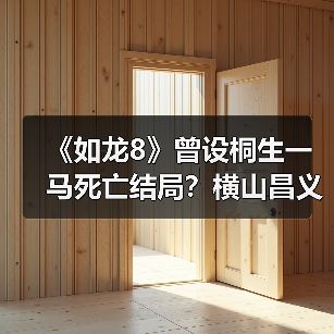 《如龙8》曾设桐生一马死亡结局?横山昌义揭秘创作转折点(图2) 《如龙8》曾设桐生一马死亡结局?横山昌义揭秘创作转折点(图2)
