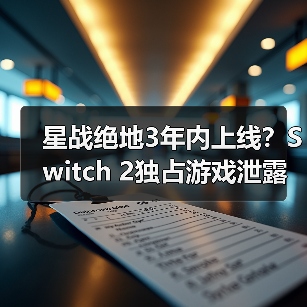 星战绝地3年内上线?Switch 2独占游戏泄露及XGP二月阵容全解析(图3) 星战绝地3年内上线?Switch 2独占游戏泄露及XGP二月阵容全解析(图3)