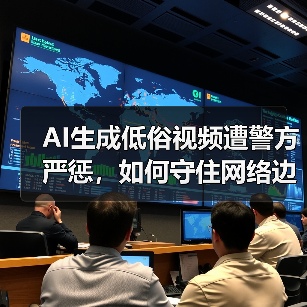 AI生成低俗视频遭警方严惩,如何守住网络边界?(图4) AI生成低俗视频遭警方严惩,如何守住网络边界?(图4)