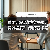 葛饰北斋浮世绘主题计算器发布!传统艺术与现代科技的完美融合(图3) 葛饰北斋浮世绘主题计算器发布!传统艺术与现代科技的完美融合(图3)