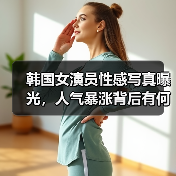 韩国女演员性感写真曝光，人气暴涨背后有何秘密？（图1）