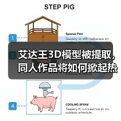 艾达王3D模型被提取，同人作品将如何掀起热潮？（图1）