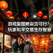 游戏里摆摊卖货可行?玩家和平交易生存智慧(图3) 游戏里摆摊卖货可行?玩家和平交易生存智慧(图3)
