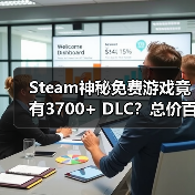 Steam神秘免费游戏竟有3700+ DLC?总价百万让人震惊(图1) Steam神秘免费游戏竟有3700+ DLC?总价百万让人震惊(图1)