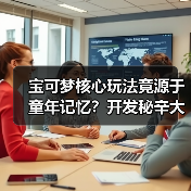 宝可梦核心玩法竟源于童年记忆?开发秘辛大揭秘(图1) 宝可梦核心玩法竟源于童年记忆?开发秘辛大揭秘(图1)