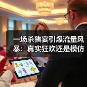 一场杀猪宴引爆流量风暴:真实狂欢还是模仿翻车?(图1) 一场杀猪宴引爆流量风暴:真实狂欢还是模仿翻车?(图1)