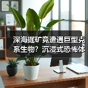 深海掘矿竟遭遇巨型克系生物?沉浸式恐怖体验(图1) 深海掘矿竟遭遇巨型克系生物?沉浸式恐怖体验(图1)