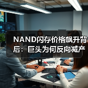 NAND闪存价格飙升背后:巨头为何反向减产?(图1) NAND闪存价格飙升背后:巨头为何反向减产?(图1)