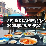 AI引爆DRAM产能危机 2026年短缺或持续？（图2）