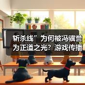 斩杀线”为何被冯骥誉为正道之光?游戏传播真相深度解析(图1) 斩杀线”为何被冯骥誉为正道之光?游戏传播真相深度解析(图1)