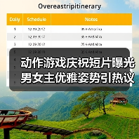 动作游戏庆祝短片曝光 男女主优雅姿势引热议（图1）