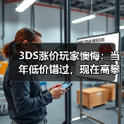 3DS涨价玩家懊悔:当年低价错过,现在高攀不起(图3) 3DS涨价玩家懊悔:当年低价错过,现在高攀不起(图3)