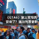 《GTA6》第三支预告要来了?播放列表更新引玩家热议(图1) 《GTA6》第三支预告要来了?播放列表更新引玩家热议(图1)