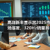 高刷新率显示器2025市场爆发,320Hz销量暴涨13倍引领趋势(图4) 高刷新率显示器2025市场爆发,320Hz销量暴涨13倍引领趋势(图4)