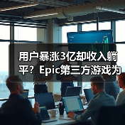 用户暴涨3亿却收入躺平?Epic第三方游戏为何卖不动?(图3) 用户暴涨3亿却收入躺平?Epic第三方游戏为何卖不动?(图3)