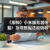 《原神》小米服务器停服!账号数据还能转移吗?(图4) 《原神》小米服务器停服!账号数据还能转移吗?(图4)