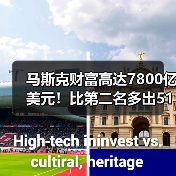 马斯克财富高达7800亿美元!比第二名多出5100亿(图1) 马斯克财富高达7800亿美元!比第二名多出5100亿(图1)