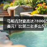 马斯克财富高达7800亿美元!比第二名多出5100亿(图4) 马斯克财富高达7800亿美元!比第二名多出5100亿(图4)