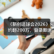 《新创造球会2026》预约超200万，登录即送曼城球星皮肤！（图1）