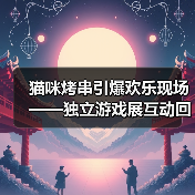 猫咪烤串引爆欢乐现场——独立游戏展互动回顾(图2) 猫咪烤串引爆欢乐现场——独立游戏展互动回顾(图2)
