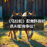 《马拉松》配音阵容暗讽AI配音争议?(图4) 《马拉松》配音阵容暗讽AI配音争议?(图4)