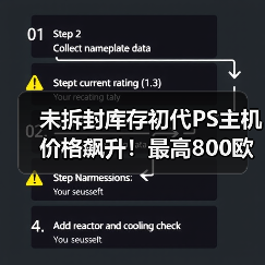 未拆封库存初代PS主机价格飙升!最高800欧元收藏价值揭秘(图2) 未拆封库存初代PS主机价格飙升!最高800欧元收藏价值揭秘(图2)