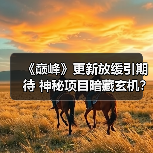 《巅峰》更新放缓引期待 神秘项目暗藏玄机?(图3) 《巅峰》更新放缓引期待 神秘项目暗藏玄机?(图3)