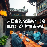 末日也能泡温泉?《噬血代码2》新预告揭秘别样放松方式(图2) 末日也能泡温泉?《噬血代码2》新预告揭秘别样放松方式(图2)