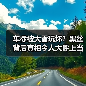车标被大雷玩坏？黑丝背后真相令人大呼上当（图1）