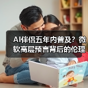 AI伴侣五年内普及?微软高层预言背后的伦理挑战(图4) AI伴侣五年内普及?微软高层预言背后的伦理挑战(图4)