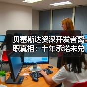 贝塞斯达资深开发者离职真相:十年承诺未兑现与内部积弊引热议(图1) 贝塞斯达资深开发者离职真相:十年承诺未兑现与内部积弊引热议(图1)