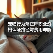 宠物行为矫正师职业资格认证路径与费用详解(图1) 宠物行为矫正师职业资格认证路径与费用详解(图1)