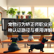宠物行为矫正师职业资格认证路径与费用详解(图3) 宠物行为矫正师职业资格认证路径与费用详解(图3)