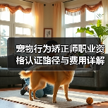 宠物行为矫正师职业资格认证路径与费用详解