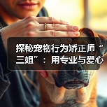 探秘宠物行为矫正师“三姐”:用专业与爱心重塑人宠和谐关系(图2) 探秘宠物行为矫正师“三姐”:用专业与爱心重塑人宠和谐关系(图2)
