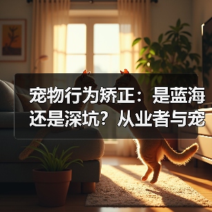 宠物行为矫正：是蓝海还是深坑？从业者与宠主的双重视角（图1）